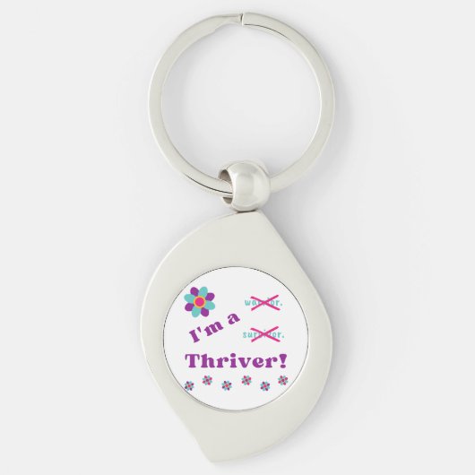 Porte-clés Je suis un Thriver ! porte - clé (Devant)