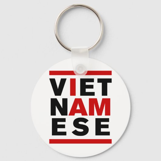 PORTE-CLÉS JE SUIS VIETNAMAIS (Recto)
