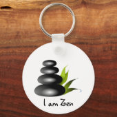 Porte-clés Je suis Zen (Recto)