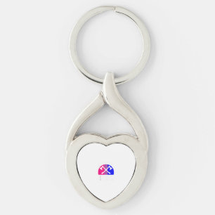 Porte-clés _Je Swing Violemment Les Deux Manières Avec Un Ax_