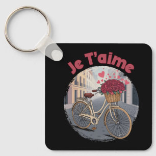 Porte-clés Je T’aime Paris Citation de l'amour de la Saint-Va