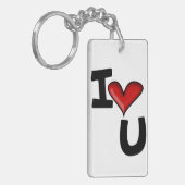 Porte-clés je t'aime (Devant gauche)