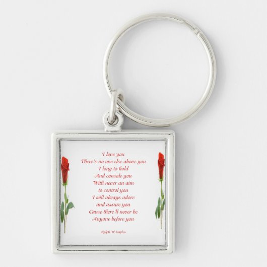 Porte-clés Je t'aime (Devant)