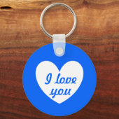 Porte-clés "Je t'aime" (Recto)
