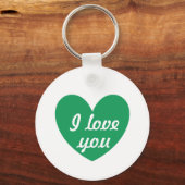 Porte-clés "Je t'aime" (Recto)