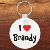 Porte-clés Je t'aime Brandy (Recto)