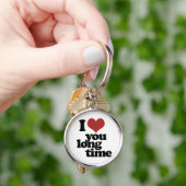 Porte-clés Je t'aime depuis longtemps (main)