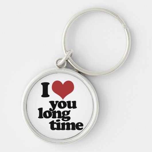 Porte-clés Je t'aime depuis longtemps (Devant)