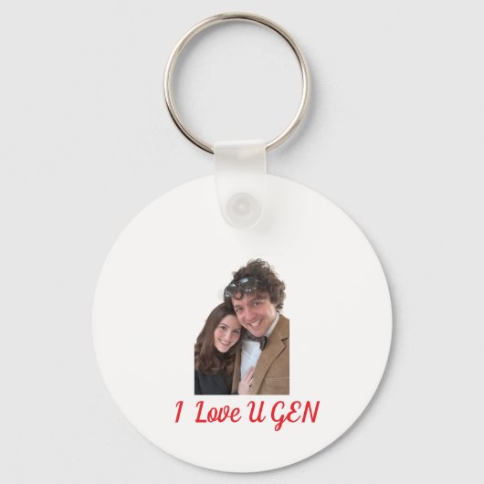 Porte-clés Je t'aime Gen (Recto)