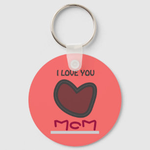 Porte-clés Je t'aime maman