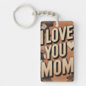 Porte-clés je t'aime maman (Devant)