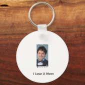 Porte-clés Je t'aime maman (Recto)
