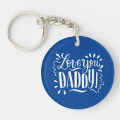 Porte-clés Je t'aime PAPA ! (Devant)