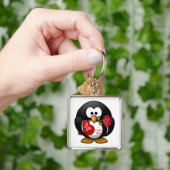 PORTE-CLÉS "JE T'AIME" PENGUIN (main)