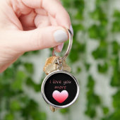 Porte-clés Je t'aime plus de porte - clé (main)