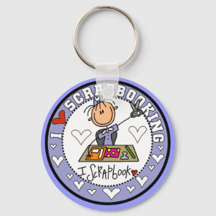 Porte-clés Je T'aime T-shirts et Cadeaux de Scrapbooking