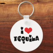 Porte-clés Je t'aime Tequila Cœur (Recto)