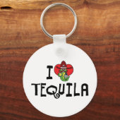 Porte-clés Je t'aime Tequila Heart (Recto)