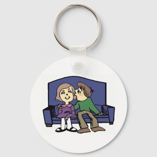 Porte-clés Je T'Aime Valentine (Recto)