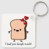 Porte-clés Je Te Passe Beaucoup De Pain Grillé (Dos)