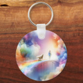 Porte-clés Je te rencontrerai au Rainbow Bridge (Verso)