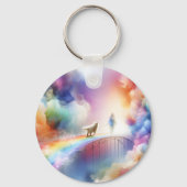 Porte-clés Je te rencontrerai au Rainbow Bridge (Verso)