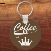 Porte-clés Je transforme le café en KOM (Recto)