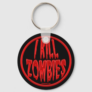 Porte-clés Je tue le porte - clé de zombis