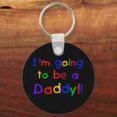 Porte-clés Je vais être papa (Recto)