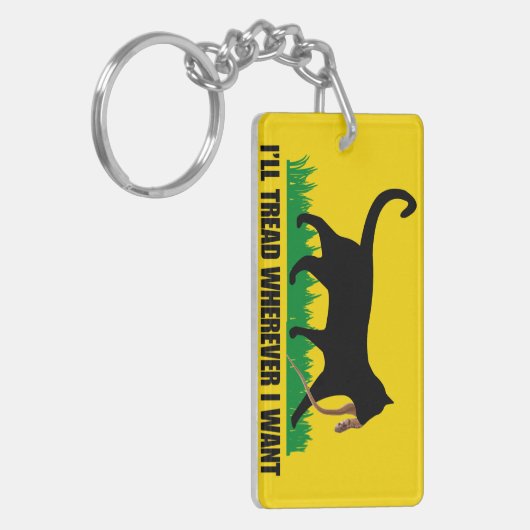 Porte-clés Je vais filer où je veux (Devant gauche)