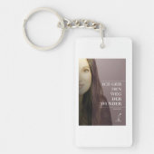 Porte-clés JE VAIS SUIVRE LE CHEMIN DES MERveilles (Devant)