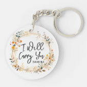 Porte-clés Je Vais Vous Porter (Dos)