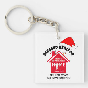 Porte-clés JE VENDS IMMOBILIER Christian Realtor Noël