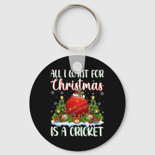 Porte-clés Je Veux Pour Noël C'Est Un Cricket Des Lumières D'