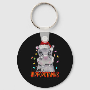 Porte-clés Je Veux Un Hippopotame Pour Noël Hippo Xmas 4
