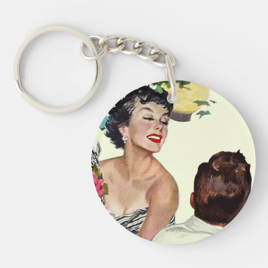 Porte-clés Je veux un homme (Devant)