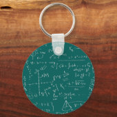 Porte-clés Je Vis Pour Les Maths (Recto)