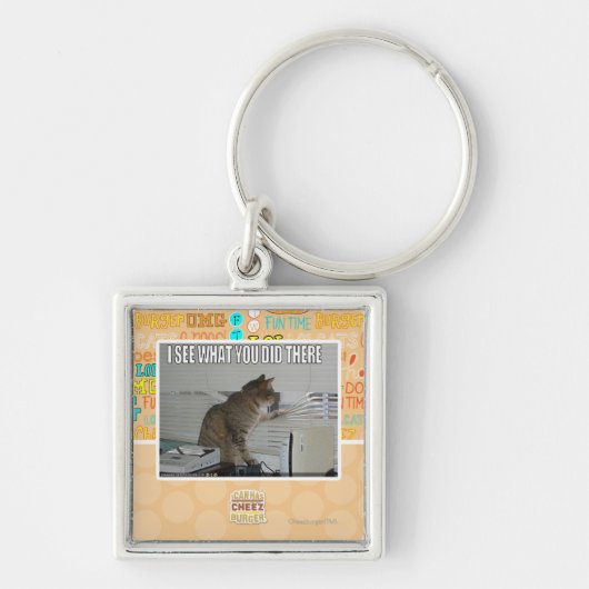 Porte-clés Je vois ce que vous avez fait là (Devant)
