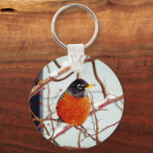 Porte-clés Je vois le printemps (Recto)