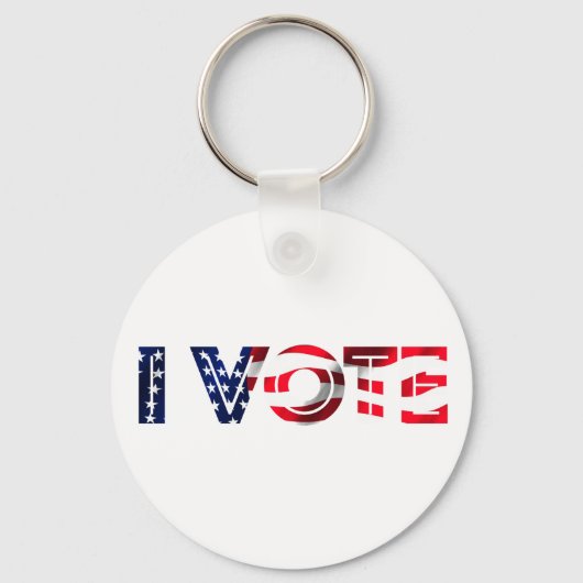 Porte-clés Je vote (Recto)