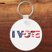 Porte-clés Je vote (Recto)
