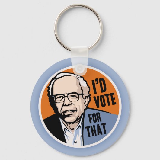 Porte-clés Je voterais pour ça (Recto)