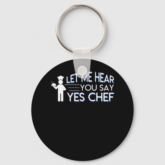 Porte-clés Je Vous Dis Oui Chef Pride (Recto)