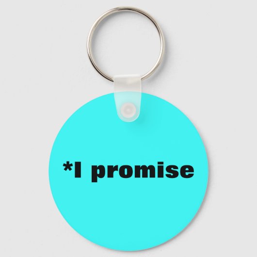 Porte-clés *Je vous promets (Recto)