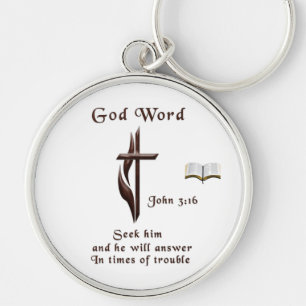 Porte-clés Jean 3:16