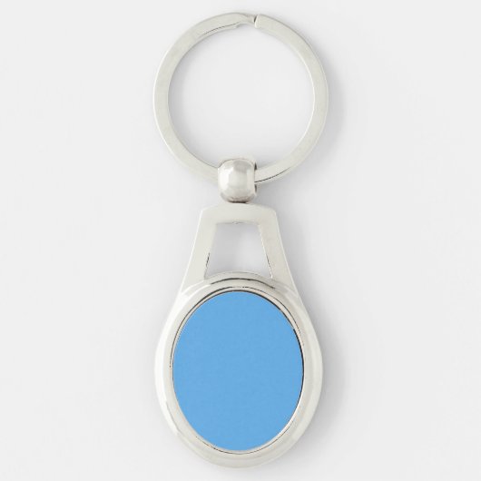 Porte-clés Jean bleu (uni) (Devant)