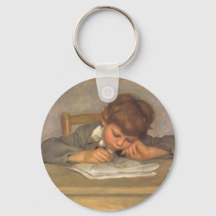 Porte-clés Jean Dessin de Pierre Renoir, Vintage Fine Art