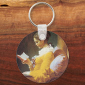 Porte-clés Jean-Honore Fragonard Le lecteur (Recto)