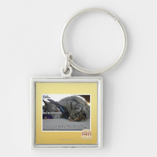 Porte-clés J'écoute (Devant)