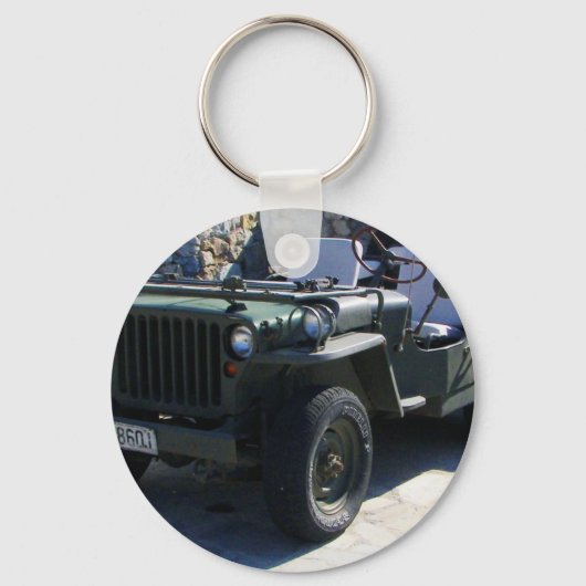 Porte-clés Jeep de Classic Willy. (Recto)